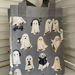 Thirty-One Small Essential Storage Tote - Playful Ghosts